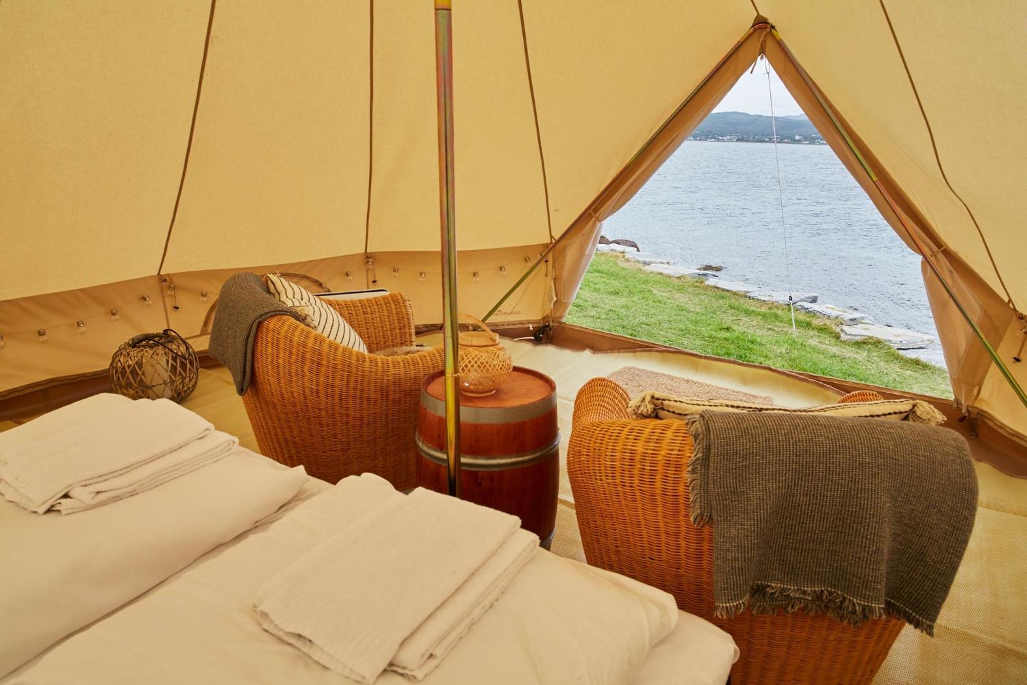Sandtorgholmen Glamping Exteriér fotografie